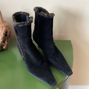 Stuart Weitzman 🎈sale🎈black suede boots